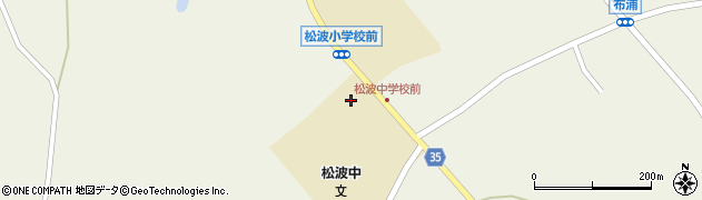石川県鳳珠郡能登町松波16周辺の地図