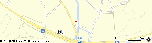 石川県能登町（鳳珠郡）上町（ヘ）周辺の地図