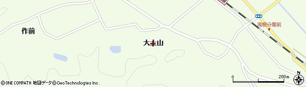 福島県田村市滝根町菅谷（大土山）周辺の地図