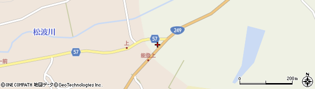 石川県鳳珠郡能登町松波22周辺の地図