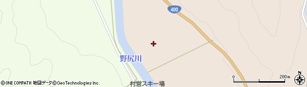 福島県昭和村（大沼郡）下中津川（広田表）周辺の地図