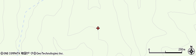 福島県金山町（大沼郡）山入（藤倉九山）周辺の地図