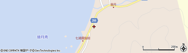 石川県輪島市門前町皆月ヘ1周辺の地図