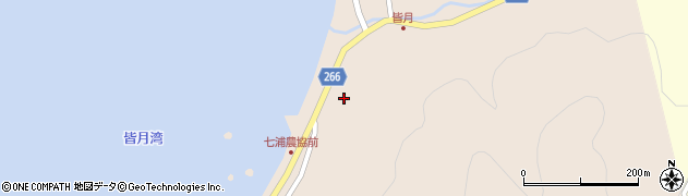 石川県輪島市門前町皆月ヘ8周辺の地図