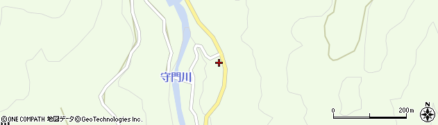 大雲沢ヒュッテ周辺の地図