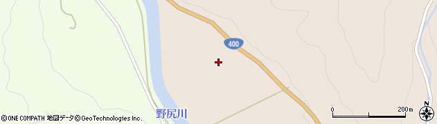 福島県昭和村（大沼郡）下中津川（葉木田）周辺の地図