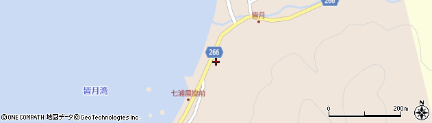 石川県輪島市門前町皆月ヘ2周辺の地図