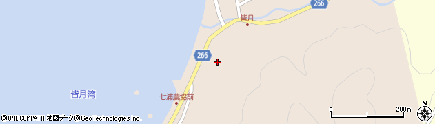 石川県輪島市門前町皆月ヘ12周辺の地図