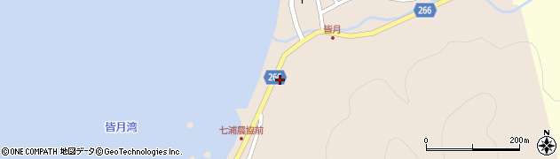 石川県輪島市門前町皆月ヘ14周辺の地図