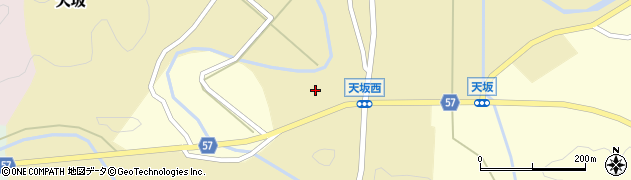 石川県鳳珠郡能登町天坂へ周辺の地図