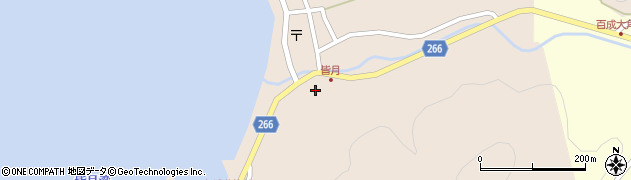 石川県輪島市門前町皆月ヘ32周辺の地図