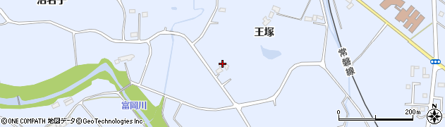 福島県双葉郡富岡町本岡王塚122周辺の地図