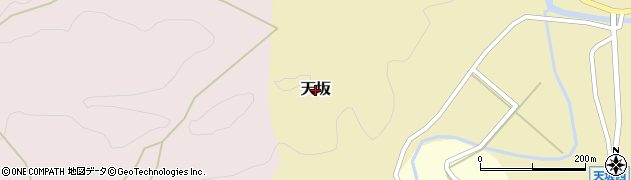 石川県能登町（鳳珠郡）天坂周辺の地図