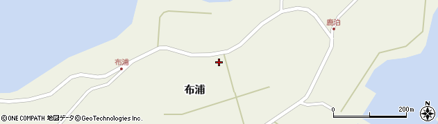 石川県能登町（鳳珠郡）布浦（チ）周辺の地図
