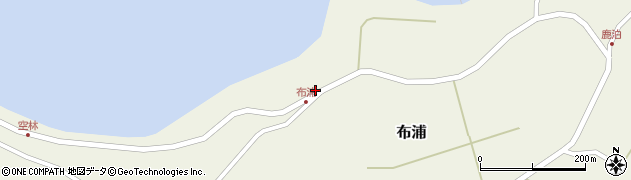 石川県能登町（鳳珠郡）布浦（リ）周辺の地図
