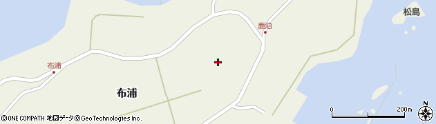 石川県鳳珠郡能登町布浦ホ周辺の地図
