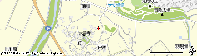 福島県郡山市田村町大善寺東周辺の地図