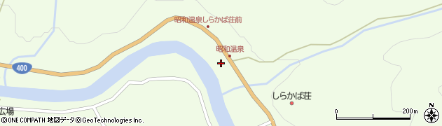 福島県昭和村（大沼郡）野尻（廻り戸）周辺の地図