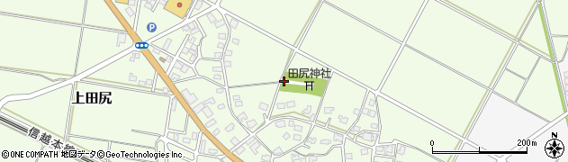 新潟県柏崎市上田尻周辺の地図