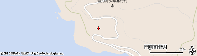 石川県輪島市門前町皆月（ミ）周辺の地図