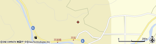 石川県鳳珠郡能登町天坂イ周辺の地図