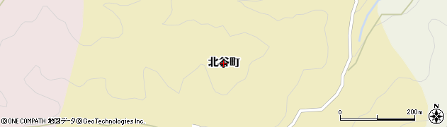 石川県輪島市北谷町周辺の地図