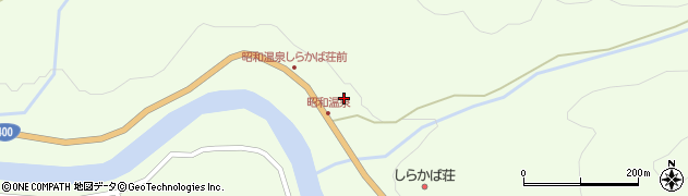 福島県昭和村（大沼郡）野尻（廻戸）周辺の地図