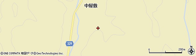 福島県会津美里町（大沼郡）東尾岐（田ノ入）周辺の地図