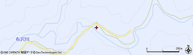 福島県只見町（南会津郡）布沢（深渡）周辺の地図