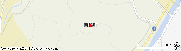 石川県輪島市西脇町周辺の地図