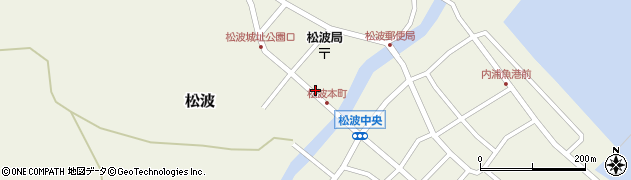 石川県能登町（鳳珠郡）松波（イ）周辺の地図