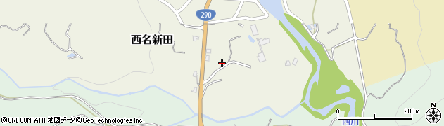 新潟県魚沼市西名新田508周辺の地図