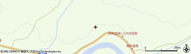 福島県昭和村（大沼郡）野尻（川幡平）周辺の地図
