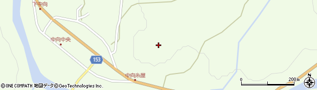 福島県昭和村（大沼郡）野尻（上ノ山）周辺の地図