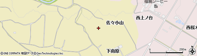 福島県郡山市三穂田町駒屋（逆川）周辺の地図