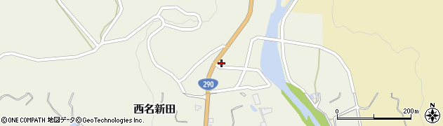 新潟県魚沼市西名新田432周辺の地図