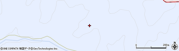 福島県只見町（南会津郡）布沢（大根山）周辺の地図