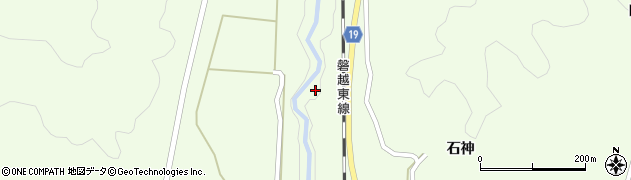 福島県田村市滝根町菅谷（島ノ松）周辺の地図