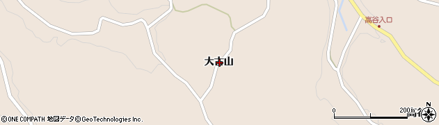 福島県郡山市中田町柳橋大古山周辺の地図