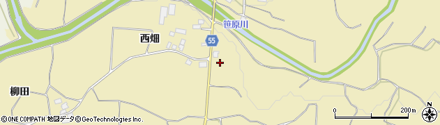 福島県郡山市三穂田町駒屋（入道淵）周辺の地図