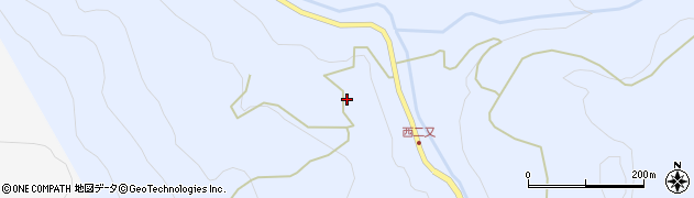 石川県輪島市西二又町ニ周辺の地図