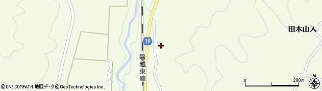 福島県田村市滝根町菅谷（入上入）周辺の地図