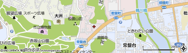 セブンイレブン柏崎若葉町店周辺の地図