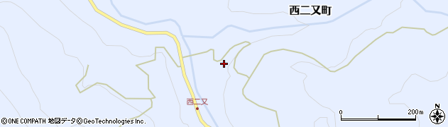 石川県輪島市西二又町（ホ）周辺の地図