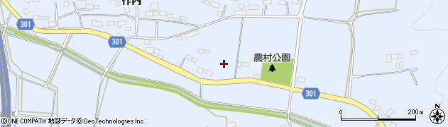 栗出菅谷線周辺の地図