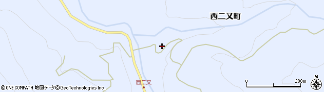 石川県輪島市西二又町ホ57周辺の地図