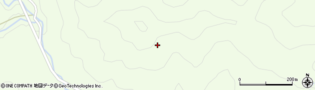 福島県金山町（大沼郡）山入（鳴山々）周辺の地図