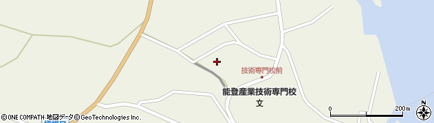 石川県能登町（鳳珠郡）松波（ニ）周辺の地図