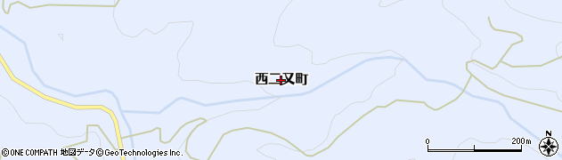 石川県輪島市西二又町周辺の地図