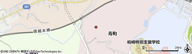 新潟県柏崎市寿町周辺の地図
